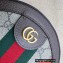 Gucci Round Shoulder Bag With Double G 574978 Stripes And Flames Print