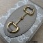 Gucci 1955 Horsebit Card Case Wallet 621887 GG Canvas Oatmeal