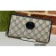 Gucci Zip around wallet with Interlocking G 673003 Blue
