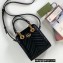 Gucci GG Marmont matelassé Mini Bag 696123 leather Black