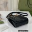 Gucci GG Marmont matelassé Mini Bag 696123 leather Black