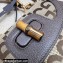 Gucci Bamboo 1947 Jumbo GG Small Top Handle Bag 675797