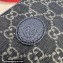Gucci Shoulder bag with Interlocking G 699133 GG Denim Black