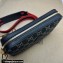 Gucci Shoulder bag with Interlocking G 699133 GG Denim Black