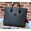 Gucci Medium tote bag with Interlocking G 674148 GG Denim Black