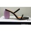 Loewe Heel 6cm Soap Sandals Black 2022