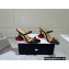 Loewe Heel 10cm Rose Sandals Black 2022