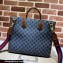 Gucci Medium tote bag with Interlocking G 674148 GG Denim Blue