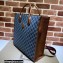 Gucci Medium tote bag with Interlocking G 674155 GG Denim Blue