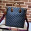 Gucci Medium tote bag with Interlocking G 674155 GG Denim Blue