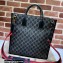 Gucci Medium tote bag with Interlocking G 674155 GG Denim Black
