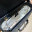 Gucci Horsebit 1955 Small Shoulder Bag 602204 GG Denim Black