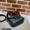 Gucci Horsebit 1955 Mini Shoulder Bag 658574 GG Denim Black