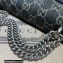 Gucci Dionysus Small Shoulder Bag 499623 Washed GG Denim Black