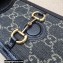 Gucci Horsebit 1955 Mini Bag 625615 GG Denim Black