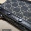 Gucci Horsebit 1955 Mini Bag 625615 GG Denim Black