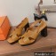 Hermes Heel 9cm Elbe Sandals Brown 2022