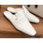 Hermes Perforated H Eloge mules White 2022