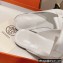 Hermes Perforated H Eloge mules White 2022