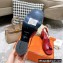 Hermes Heel 6cm Elbe Sandals Burgundy 2022