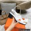 Hermes Heel 6cm Elbe Sandals White 2022