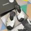 Chanel Fabric Cross Beach Sandals Mules G38864 White 2022