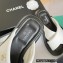 Chanel Fabric Cross Beach Sandals Mules G38864 White 2022