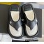 Chanel Lambskin Thong Beach Sandals Mules Black 2022
