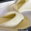 Chanel Lambskin Thong Beach Sandals Mules Light Yellow 2022