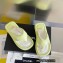 Chanel Lambskin Thong Beach Sandals Mules Light Green 2022