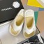 Chanel Lambskin Thong Beach Sandals Mules White 2022