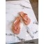 Vetements Toes Flip Flops Rubber Thong Slide Sandals Nude Pink 2022