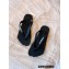 Vetements Toes Flip Flops Rubber Thong Slide Sandals Black 2022