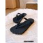 Vetements Toes Flip Flops Rubber Thong Slide Sandals Black 2022