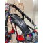 Christian Louboutin Heel 10cm Spikita Strap Sandals Black/Multicolor 2022
