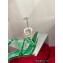 Christian Louboutin Heel 10cm Spikita Strap Sandals Green 2022