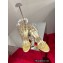 Christian Louboutin Heel 10cm So Me Sandals Gold 2022