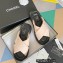 Chanel Fabric Cross Beach Sandals Mules G38864 Beige 2022