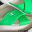 Chanel Fabric Cross Beach Sandals Mules G38864 Green 2022