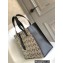Loewe Buckle Tote Bag in Anagram jacquard and calfskin White 2022