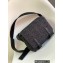Loewe XS Military messenger Bag in Anagram jacquard and calfskin Black 2022