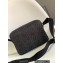 Loewe XS Military messenger Bag in Anagram jacquard and calfskin Black 2022