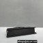 Jacquemus Leather Le Bambino Long Envelope Shoulder Bag Black
