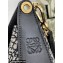 Loewe Luna bag in Anagram jacquard and classic calfskin Black 2022