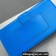 Jacquemus Leather Le Bambino Long Envelope Shoulder Bag Blue