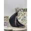 Loewe Luna bag in satin calfskin and jacquard Black 2022