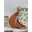Loewe Luna bag in satin calfskin and jacquard Brown 2022
