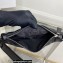Prada Triangle leather pouch Bag 1NQ043 Black 2022