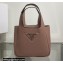 Prada Leather handbag 1BA349 Nude Pink 2022