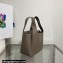 Prada Leather handbag 1BA349 Gray 2022